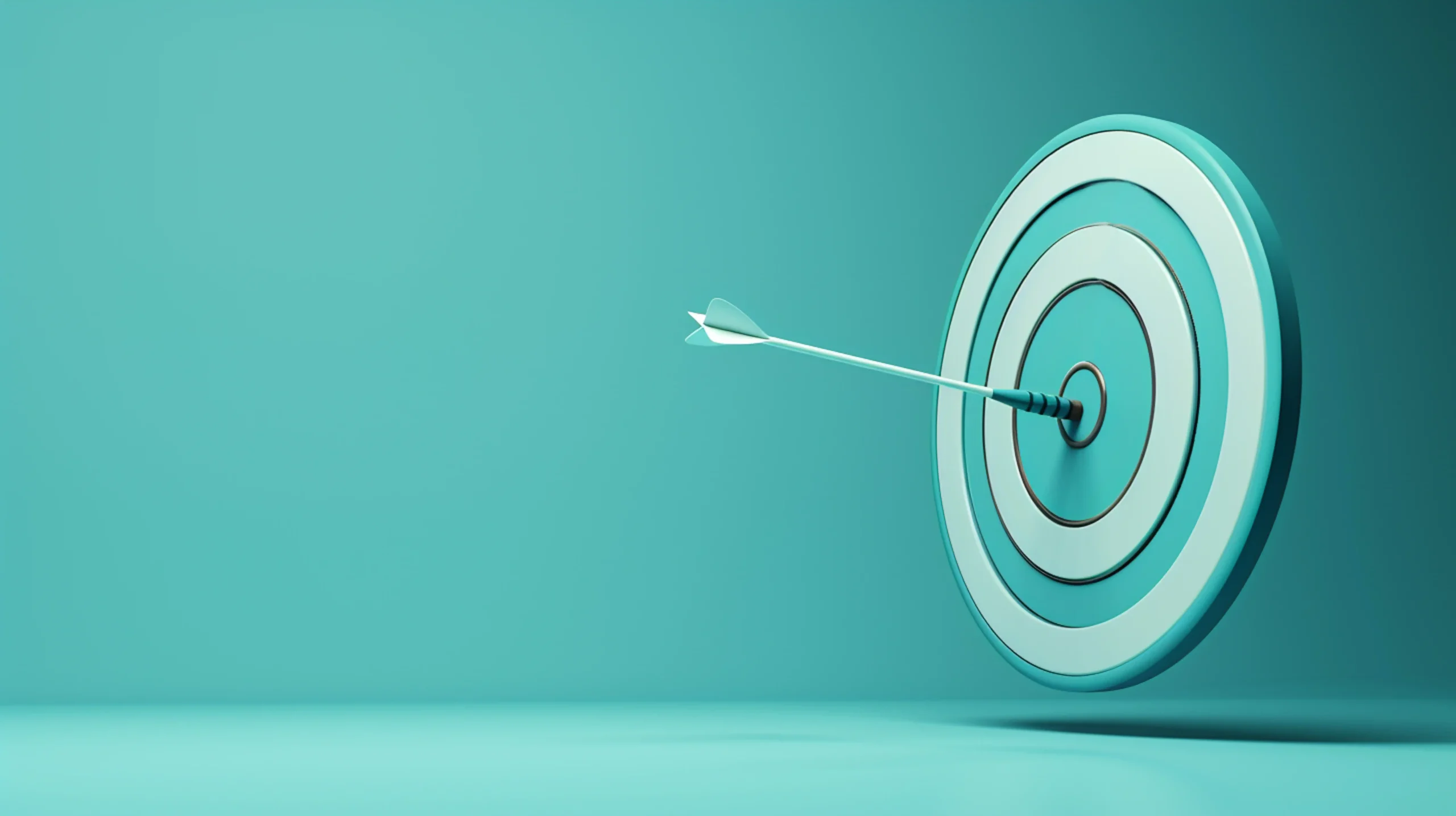 3d-rendering-arrow-hitting-target